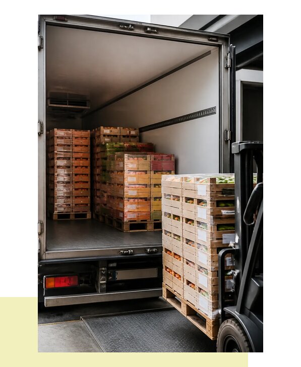 Перевозка сельхозпродукции на паллетах с доставкой в Белгород
