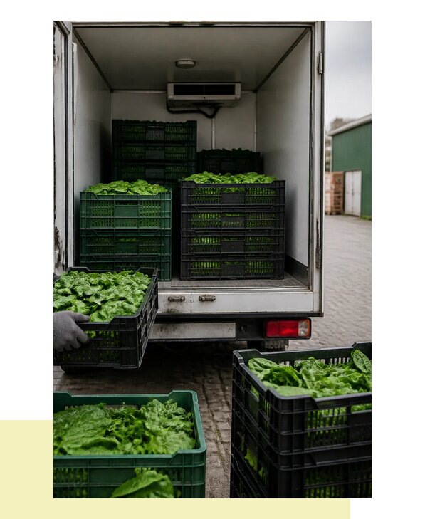 Перевозка шпината в Белгород с сохранением свежести продукции